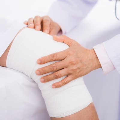 Examining twisted knee