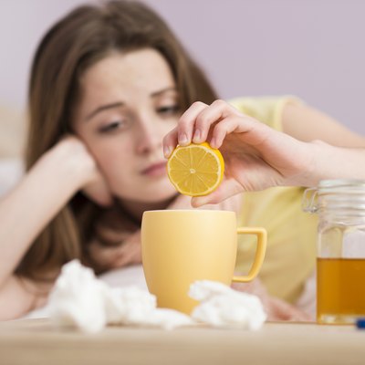 Sick woman