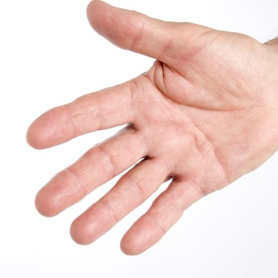 Man's hand