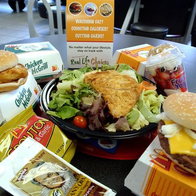 McDonalds Offers Real Life Choices Diet In New York City