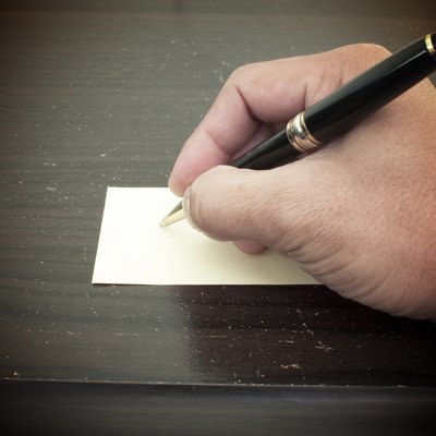 Pen note