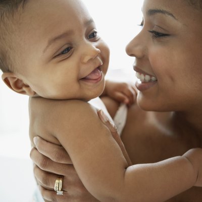 Mother with Happy Baby