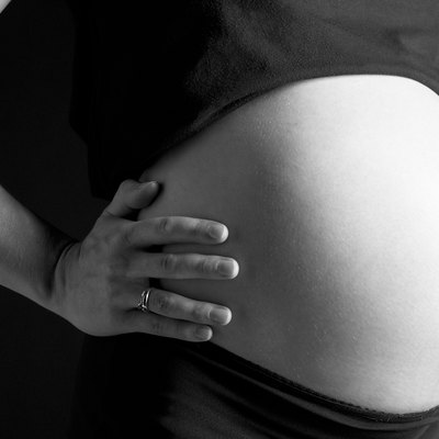 Pregnant belly