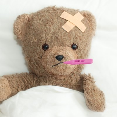teddy is sick