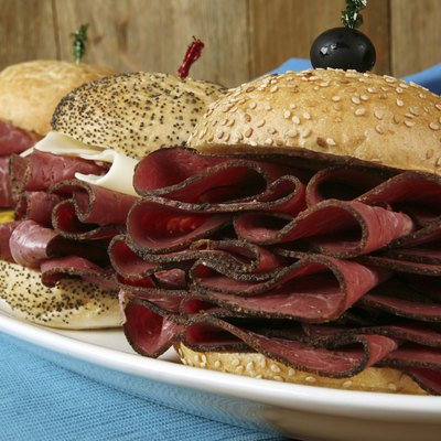 pastrami sandwiches