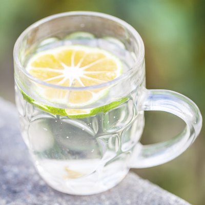 drinks in glass cup