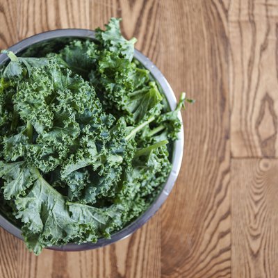Freshly Washed Kale