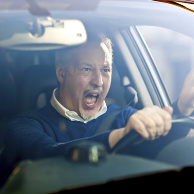 Angry driver