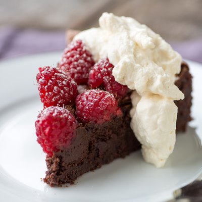 Chocolate Raspberry tart