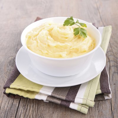 mashed potato, puree