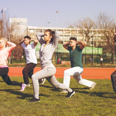 Lunge for a healthy life