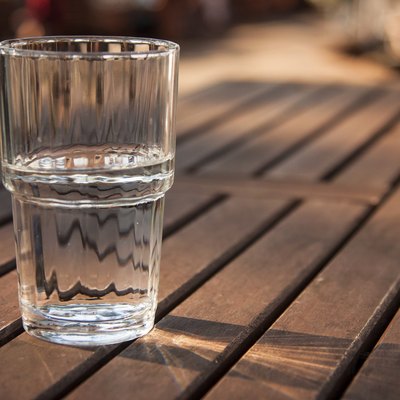 Glass of water