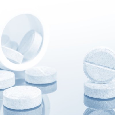 Close-up of medicine tablets