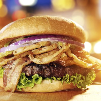 Gourmet hamburger