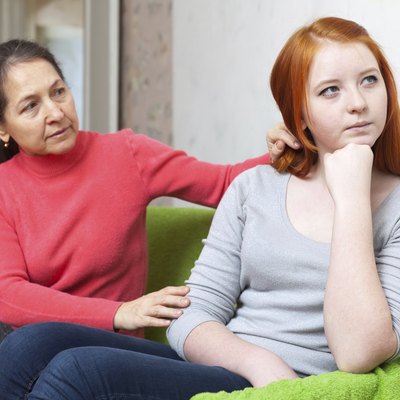 Mature woman tries reconcile with daughter
