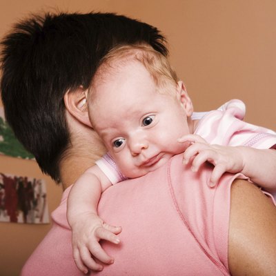 Burping baby