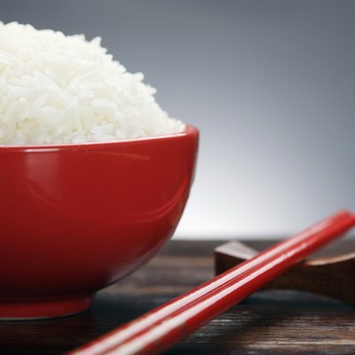Close-up of a bowl of rice