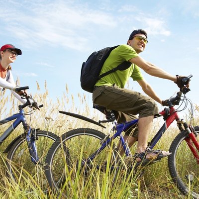 cycling in summertime