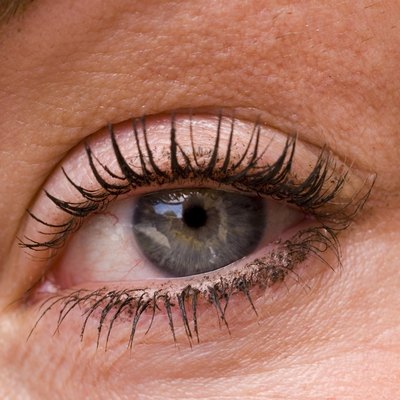Womans eye in closeup