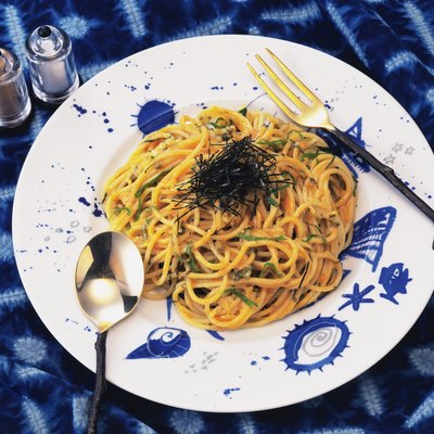 Spaghetti, High Angle View