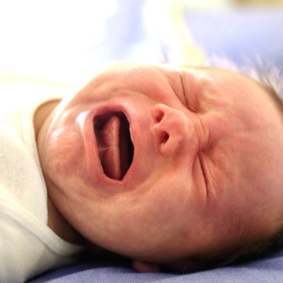 Crying infant