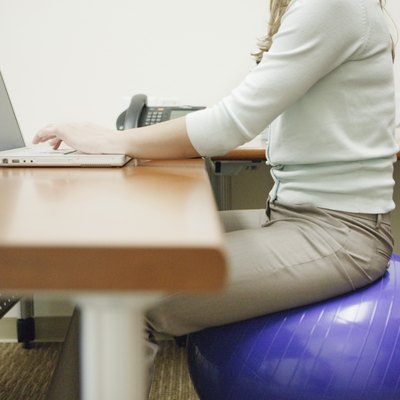 Woman using laptop computer
