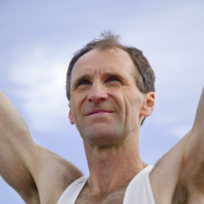 Man wins race