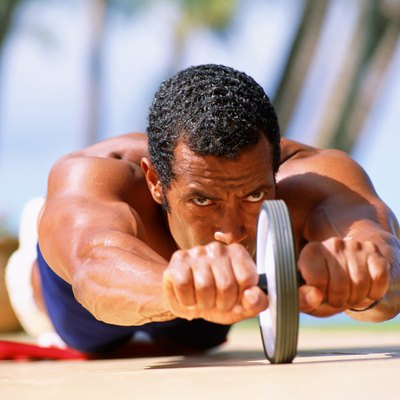 Man exercising