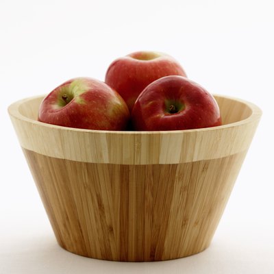 Apples in basket