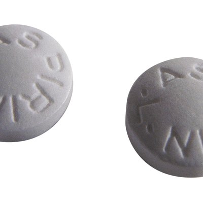 Two aspirin pills Two tablets of aspirin