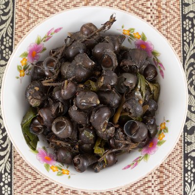 Periwinkle Curry,Local Foods of Thailand