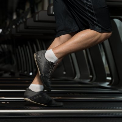 Exercising On A Treadmill