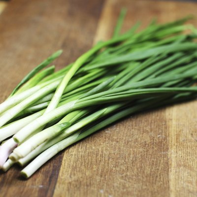 Fresh green onion