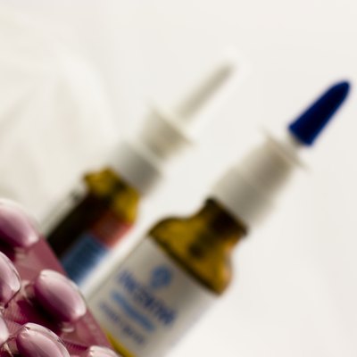 Bottle of Medicine with pills