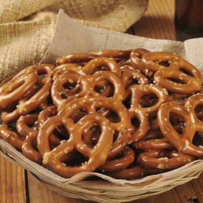 Salted pretzels