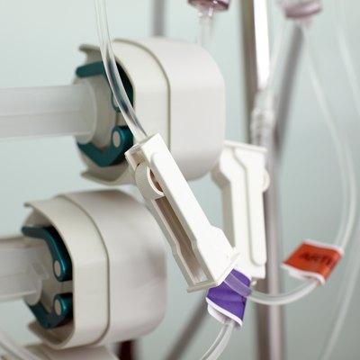fragment of medical infusion system