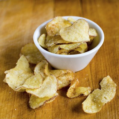Potato chips bowl