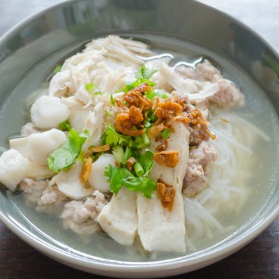 Vietnamese pho noodle soup