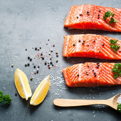 Fillet of salmon