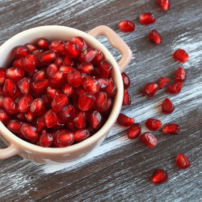 Seeds of pomegranate