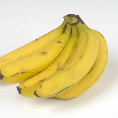Bunch of bananas, studio shot