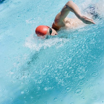 Man swimming