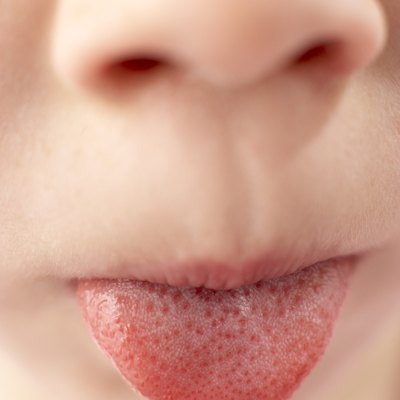 Child's tongue