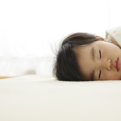 Baby taking a nap