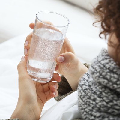 Soluble tablet as a cure
