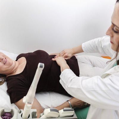Mature Woman At Gynecologist