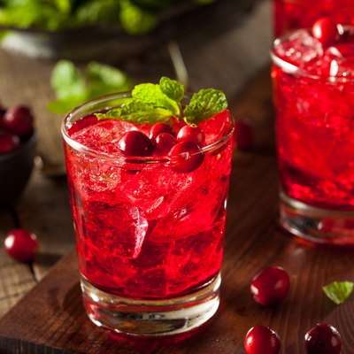Homemade Boozy Cranberry Cocktail