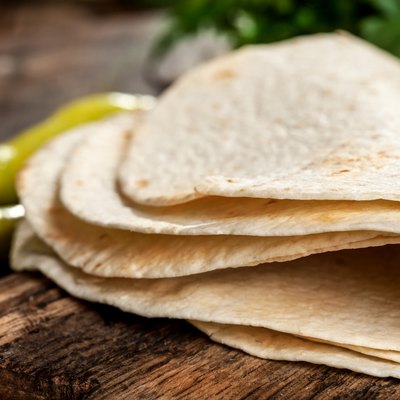 Whole wheat flour mexican tortillas