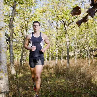 Runner in the trees