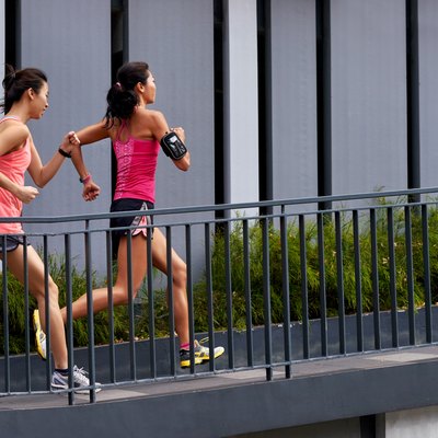 fitness woman running